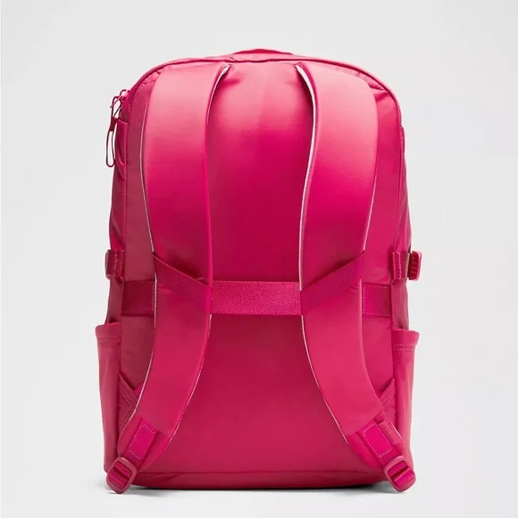 Lululemon New Crew Backpack 22L Updated- Raspberry Coulis